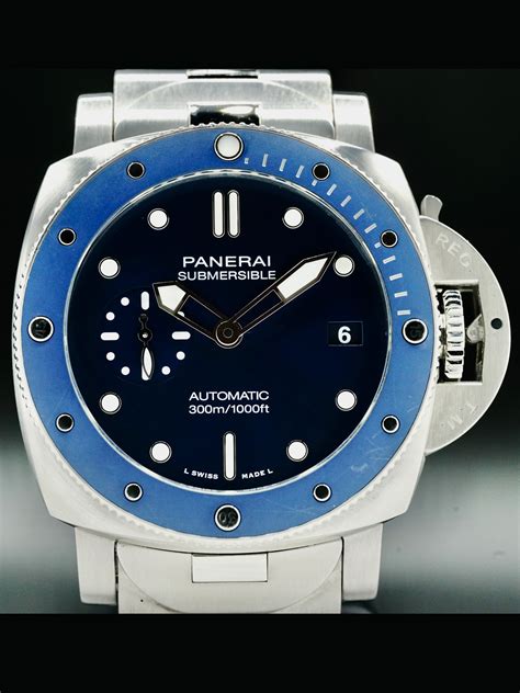 panerai submersible blue notte|ww Panerai price.